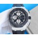 V2 version ceramic bezel   version     Audemars Piguet Royal Oak Offshore Limited Edition Multifunctional Chronograph Mechanical Watch V2 version upgraded calendar fonts, upgraded ceramic bezel, size 44MM17MM [bezel] bez