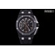 JF. Factory ceramic bezel   the highest version of the market     Audemars Piguet   Audemars Piguet Royal Oak Offshore Limited Edition Multifunctional Chronograph Mechanical Watch Size 44MM17MM 【Bezel】 bezel is the same 