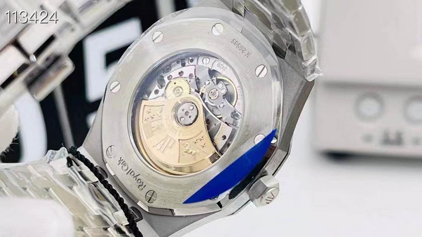 ZF Factory's highest version Audemars Piguet Royal Oak 15400.V2 - shocking on-line upgraded movement shock absorber to Inga-Barlow shock absorber, consistent with the original - redefining the strongest version! Technica