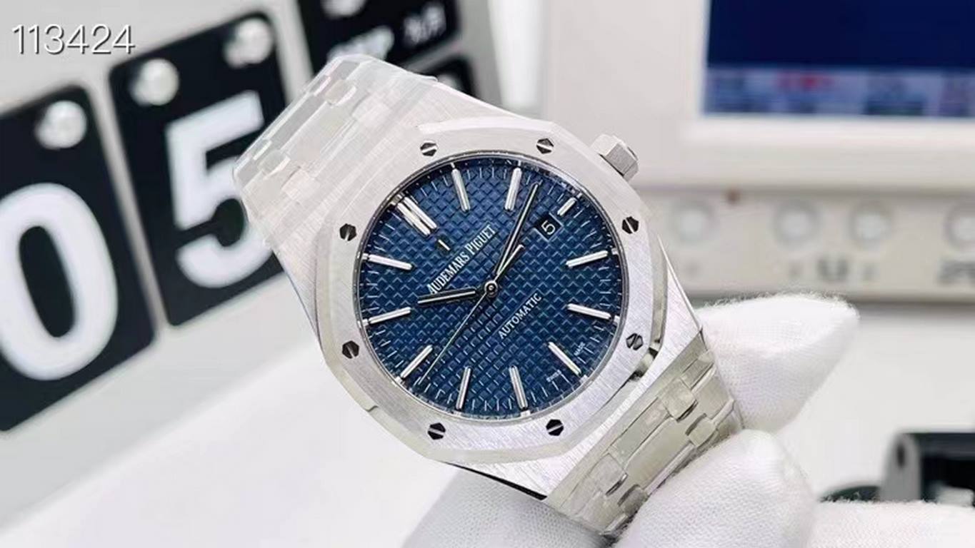 ZF Factory's highest version Audemars Piguet Royal Oak 15400.V2 - shocking on-line upgraded movement shock absorber to Inga-Barlow shock absorber, consistent with the original - redefining the strongest version! Technica