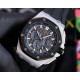 Audemars Piguet AP Royal Oak Coated glass Size 42mm14mm Water-resistant Tape with AP Original pin buckle Automatic mechanical movement Movement Octagonal brushed steel case with mesh face Cold and hegemonic A different k