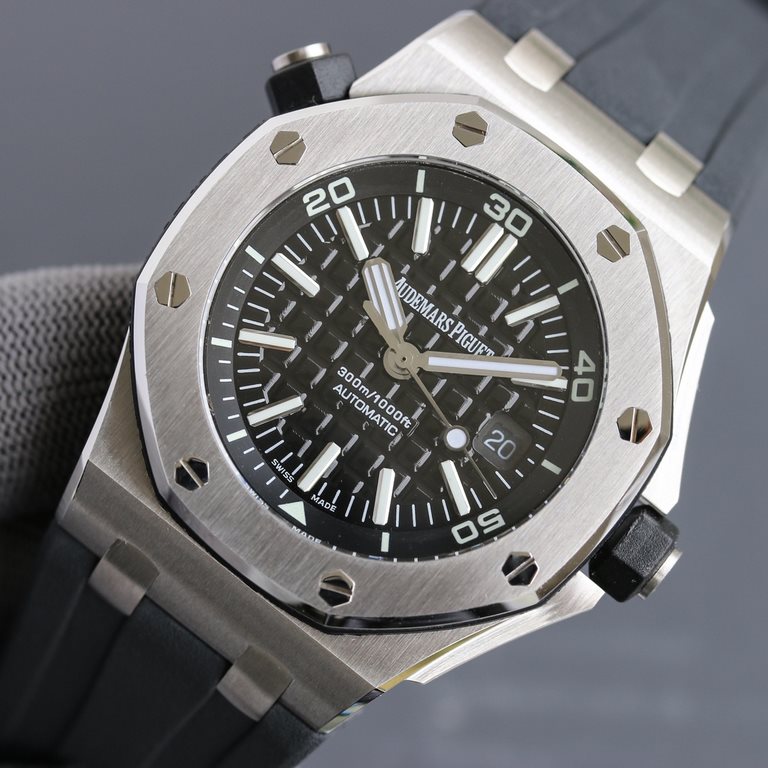 V2 version,@ Upgraded active head grain     Audemars Piguet   Audemars Piguet 15710ST.OO.A002CA.01 Royal Oak Offshore Men's Mechanical Wristwatch Size 42MM14MM With Replica   Original Cal.3 1 2  0  fully automatic mechan