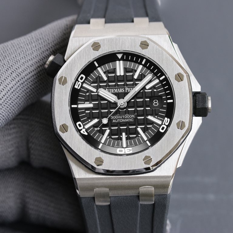 V2 version,@ Upgraded active head grain     Audemars Piguet   Audemars Piguet 15710ST.OO.A002CA.01 Royal Oak Offshore Men's Mechanical Wristwatch Size 42MM14MM With Replica   Original Cal.3 1 2  0  fully automatic mechan