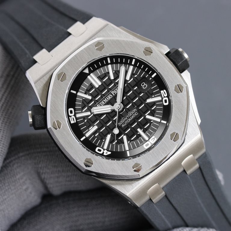 V2 version,@ Upgraded active head grain     Audemars Piguet   Audemars Piguet 15710ST.OO.A002CA.01 Royal Oak Offshore Men's Mechanical Wristwatch Size 42MM14MM With Replica   Original Cal.3 1 2  0  fully automatic mechan