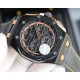 The same HBF latest Audemars Piguet, ceramic bezel   version     Audemars Piguet   Audemars Piguet Royal Oak Offshore Limited Edition Multifunctional Chronograph Mechanical Wristwatch Size 44MM17MM 【Bezel】 The bezel is t