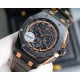 The same HBF latest Audemars Piguet, ceramic bezel   version     Audemars Piguet   Audemars Piguet Royal Oak Offshore Limited Edition Multifunctional Chronograph Mechanical Wristwatch Size 44MM17MM 【Bezel】 The bezel is t