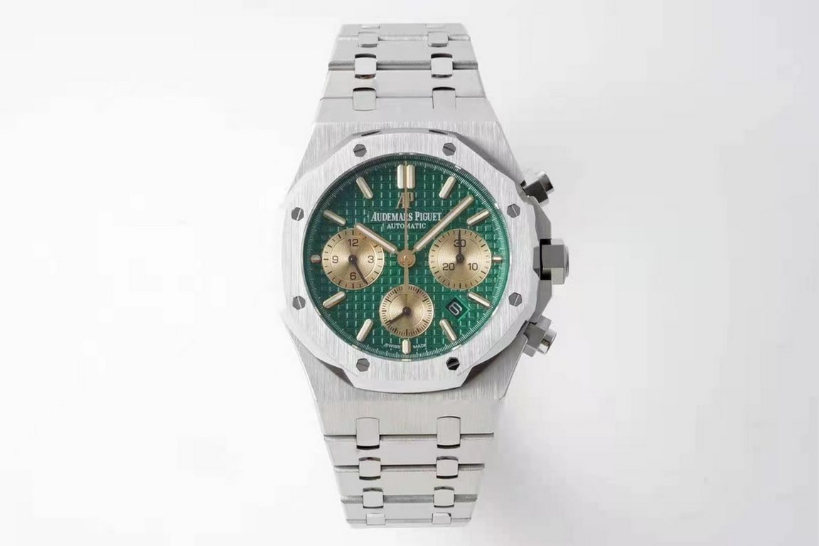 BF new AP  Audemars Piguet Royal Oak 26331OR chronograph, using the same as the genuine (6-letter position small seconds) 7750 chronograph movement, 316 stainless steel case through the brushed and partially polished and