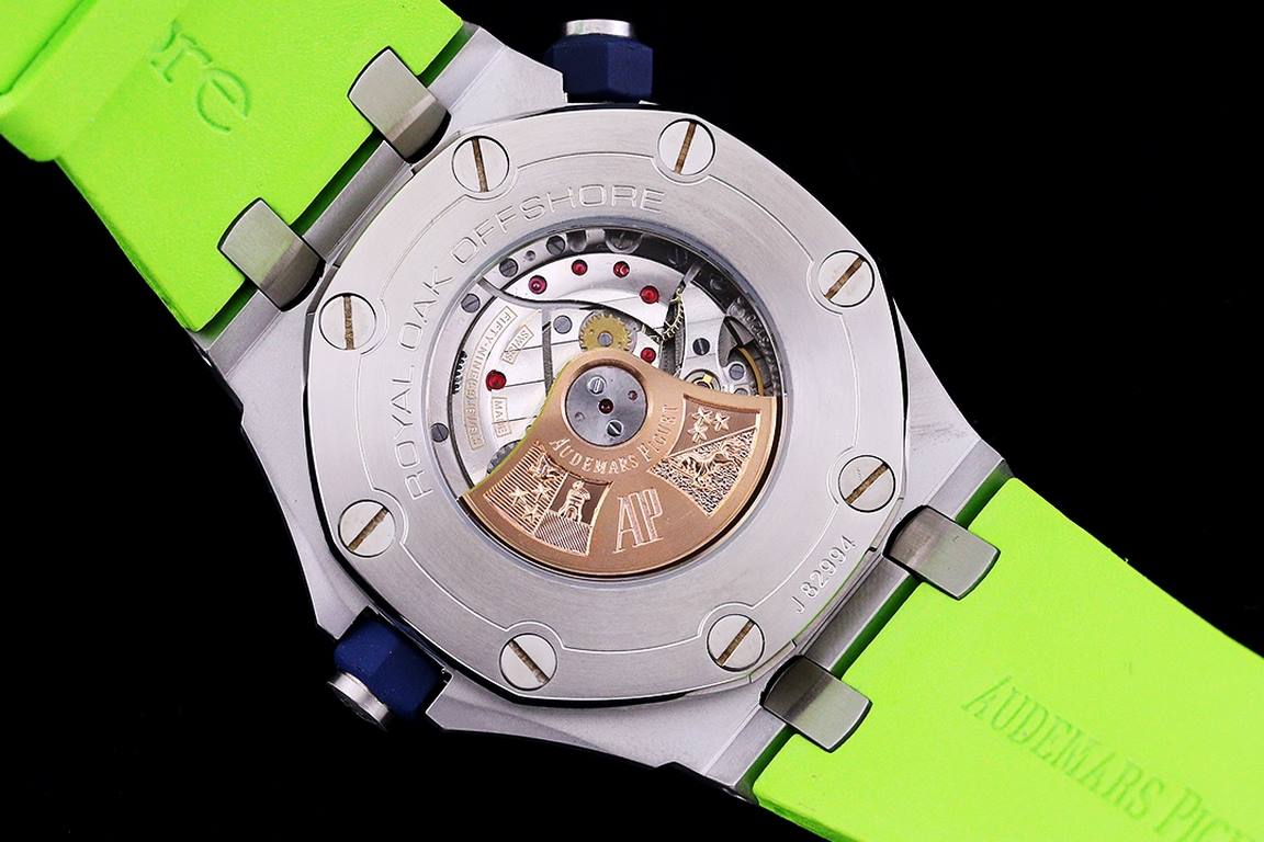 Audemars Piguet Audemars Piguet 15710ST.OO.A002CA.01 Royal Oak Offshore Men's Mechanical Watch Size 42MM14MM with replica   original Cal.3 1 2  0  automatic mechanical movement Anti-glare treatment sapphire   crystal gla