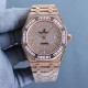 AP Audemars Piguet is a real man should take Audemars Piguet Own AP, brand new ring mouth with T-square set diamond ring, using the imported Citizen change 324 machine Automatic mechanical men's watch, ultra-luxurious ve