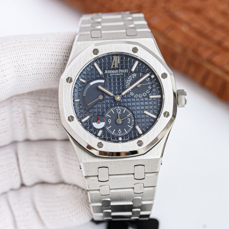 TWA and WF have teamed up to develop the AP Audemars Piguet Royal Oak.TWA's popular foreign toy finally has a replica antidote Dual Time AP Audemars Piguet Royal Oak 26120ST.OO.1220ST.01 Replica Caliber Cal.23292846 Auto