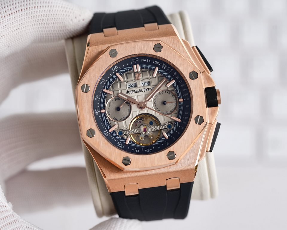 Gold and White Together. New model debut - a wave of hard goods!(The original version of the open mold The market's highest cost-effective version Audemars Piguet Audemars Piguet with the original consistent, the market 