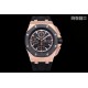 JF. Factory ceramic bezel   the highest version of the market     Audemars Piguet   Audemars Piguet Royal Oak Offshore Limited Edition Multifunctional Chronograph Mechanical Watch Size 44MM17MM 【Bezel】 bezel is the same 