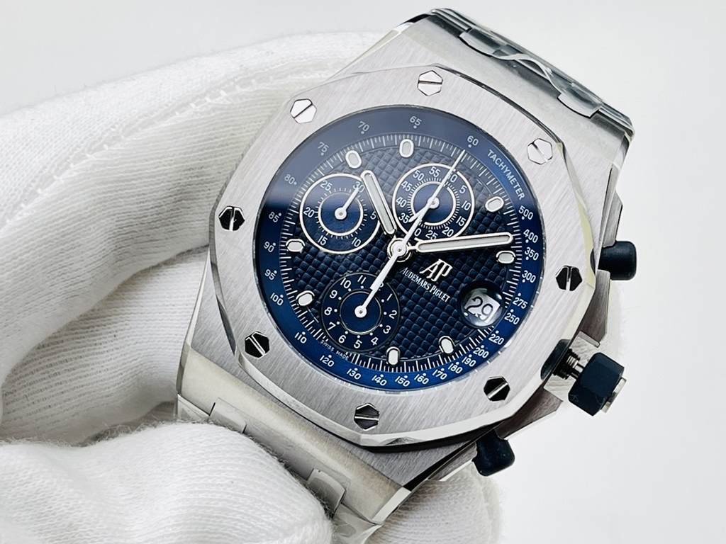 JF Factory2021 recommends the new A.P. Royal Oak Offshore 25th Anniversary Special Edition 26237. Audemars Piguet Royal Oak Offshore 25th Anniversary Special Edition 26237. Equipped with the same 12-bit 7750 chronograph 