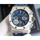 The same HBF latest Audemars Piguet, ceramic bezel   version     Audemars Piguet   Audemars Piguet Royal Oak Offshore Limited Edition Multifunctional Chronograph Mechanical Wristwatch Size 44MM17MM 【Bezel】 The bezel is t