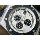 JF Factory2021 recommends the highest version of the A.P. Royal Oak Offshore on the market. Audemars Piguet A.P Royal Oak Offshore! Giant Panda Chronograph A.P26400!1 316L stainless steel case!2  ceramic bezel!3 Double-s