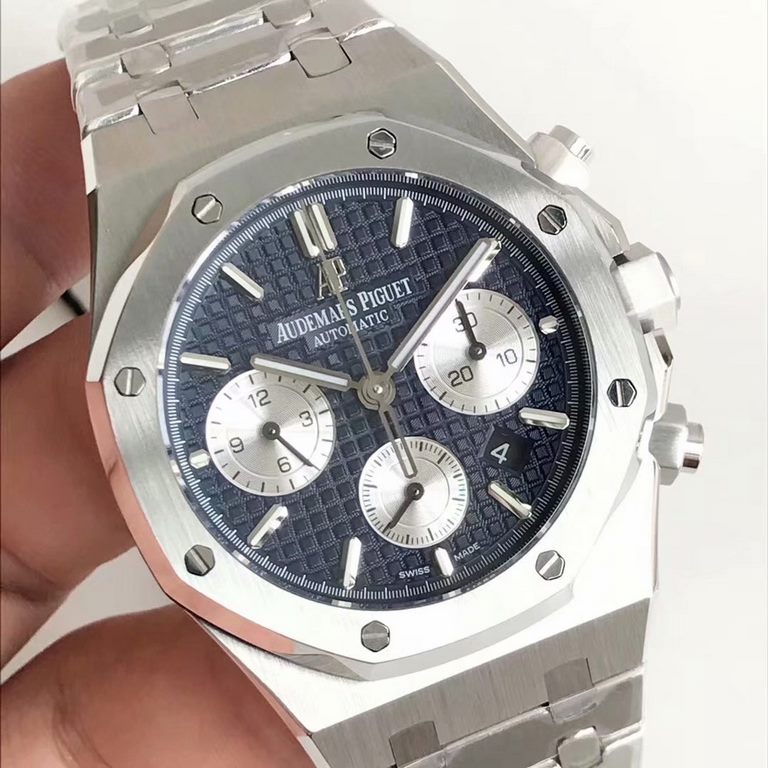 BF new AP  Audemars Piguet Royal Oak 26331OR chronograph, using the same as the genuine (6-letter position small seconds) 7750 chronograph movement, 316 stainless steel case through the brushed and partially polished and