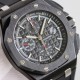 Royal Oak - Audemars Piguet AP 26400 Series44 mm diameter Replica of the original CaL.3126 movement Superb replica of the finest version on the market Soft silicone strap Original pin buckle