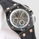 Royal Oak - Audemars Piguet AP 26400 Series44 mm diameter Replica of the original CaL.3126 movement Superb replica of the finest version on the market Soft silicone strap Original pin buckle