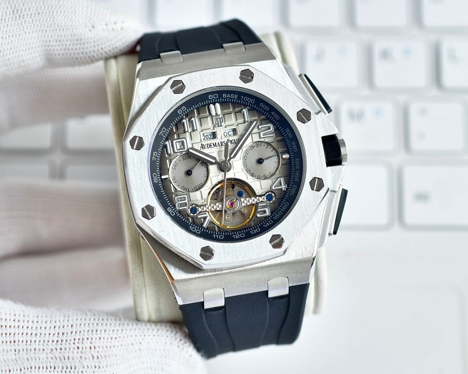 Gold and White Together. New model debut - a wave of hard goods!(The original version of the open mold The market's highest cost-effective version Audemars Piguet Audemars Piguet with the original consistent, the market 