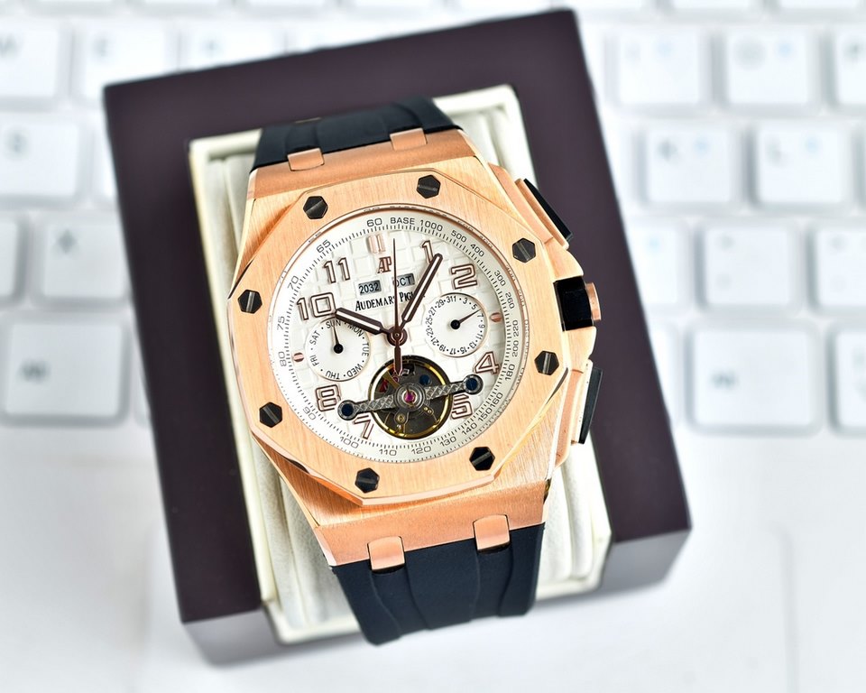 Gold and White Together. New model debut - a wave of hard goods!(The original version of the open mold The market's highest cost-effective version Audemars Piguet Audemars Piguet with the original consistent, the market 