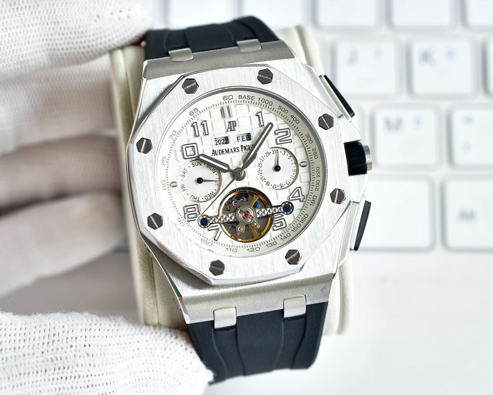 Gold and White Together. New model debut - a wave of hard goods!(The original version of the open mold The market's highest cost-effective version Audemars Piguet Audemars Piguet with the original consistent, the market 