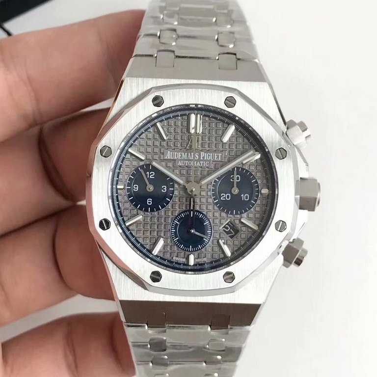 BF new AP  Audemars Piguet Royal Oak 26331OR chronograph, using the same as the genuine (6-letter position small seconds) 7750 chronograph movement, 316 stainless steel case through the brushed and partially polished and