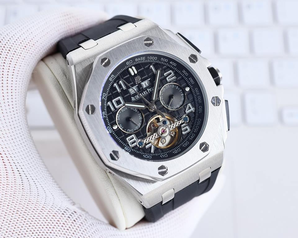 Gold and white same. Ceramic bezel, new first - a wave of hard goods!(The original version of the open mold The market's highest cost-effective version Audemars Piguet Audemars Piguet consistent with the original, the ma