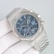 New Products New AP  Audemars Piguet Royal Oak Series new 26240 chronograph, using the same as the genuine (6-letter position small seconds Transparent movement) 7750 chronograph movement, with anti-glare sapphire high-t