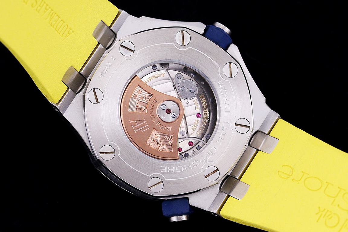 Audemars Piguet Audemars Piguet 15710ST.OO.A002CA.01 Royal Oak Offshore Men's Mechanical Watch Size 42MM14MM with replica   original Cal.3 1 2  0  automatic mechanical movement Anti-glare treatment sapphire   crystal gla