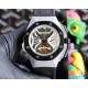 Audemars Piguet AP   coated glass  47mm15mm   waterproof rubber strap with original buckle   fully automatic mechanical movement   octagonal brushed steel case with lattice facet   cool and domineering, no The same tough