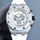 Audemars Piguet - Royal Oak Offshore   Anti-glare treated mineral glass Size 42mm14mm, waterproof tape with AP original pin buckle Equipped with replica original 3126 rotor Fully automatic mechanical movement octagonal s