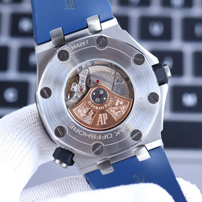 Audemars Piguet Audemars Piguet 15710ST.OO.A002CA.01 Royal Oak Offshore Men's Mechanical Wristwatch Size 42MM14MM with replica   original Cal.3 1 2  0  automatic mechanical movement anti-glare treatment sapphire   crysta