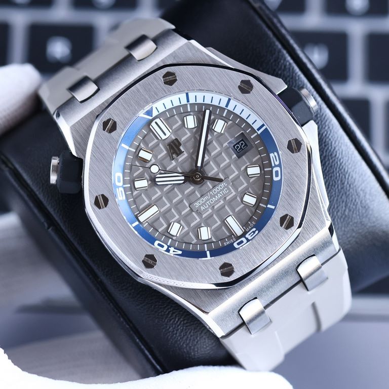 Audemars Piguet Audemars Piguet 15710ST.OO.A002CA.01 Royal Oak Offshore Men's Mechanical Wristwatch Size 42MM14MM with replica   original Cal.3 1 2  0  automatic mechanical movement anti-glare treatment sapphire   crysta