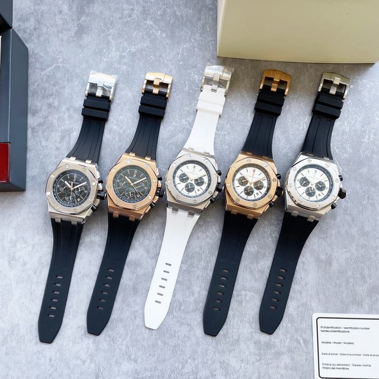 Audemars Piguet Ap fine men's watches, multi-functional design, noble atmosphere, gentleman style, excellent quality, hot sale all over the city. With automatic mechanical movement, top-grade 316 stainless steel case and