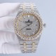 Large diamond-set bezel AP Audemars Piguet A real man has to take Audemars Piguet Own AP, brand new bezel with a large ring with diamonds, using imported Citizen to change the 324 machine Automatic Mechanical Men's Watch