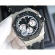 The same HBF latest Audemars Piguet, ceramic bezel   version     Audemars Piguet   Audemars Piguet Royal Oak Offshore Limited Edition Multifunctional Chronograph Mechanical Wristwatch Size 44MM17MM 【Bezel】 The bezel is t