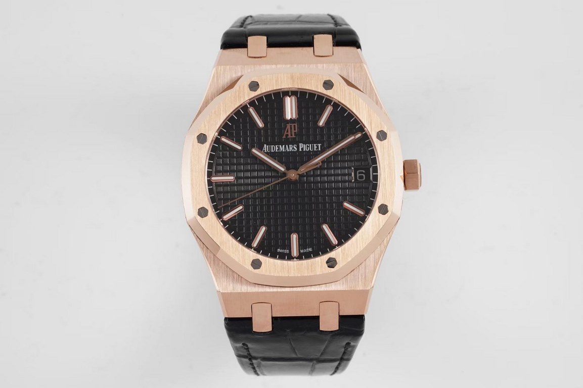 BF new Audemars Piguet Royal Oak 15500 - is the pinnacle of steel watches on the market, - interpretation of the strength of the reigning steel king! [6 great subtleties] 1.Genuine disassembled open mold, size 41X10.4 mm