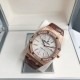 Luxury Diamond Bezel Hand-set2022 new upgraded diamond ring Audemars Piguet 15400 series watches, as the Royal Oak series of the most basic models, without any special features, only three hands and the date display, uno