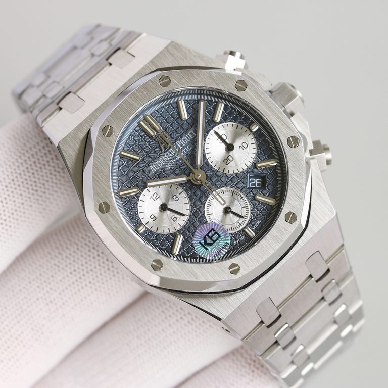 BF New APAudemars Piguet Royal Oak 26331OR chronograph, using the same authentic (6-letter position small seconds) 7750 chronograph movement, 316 steel case through brushed and partially polished and polished treatment, 