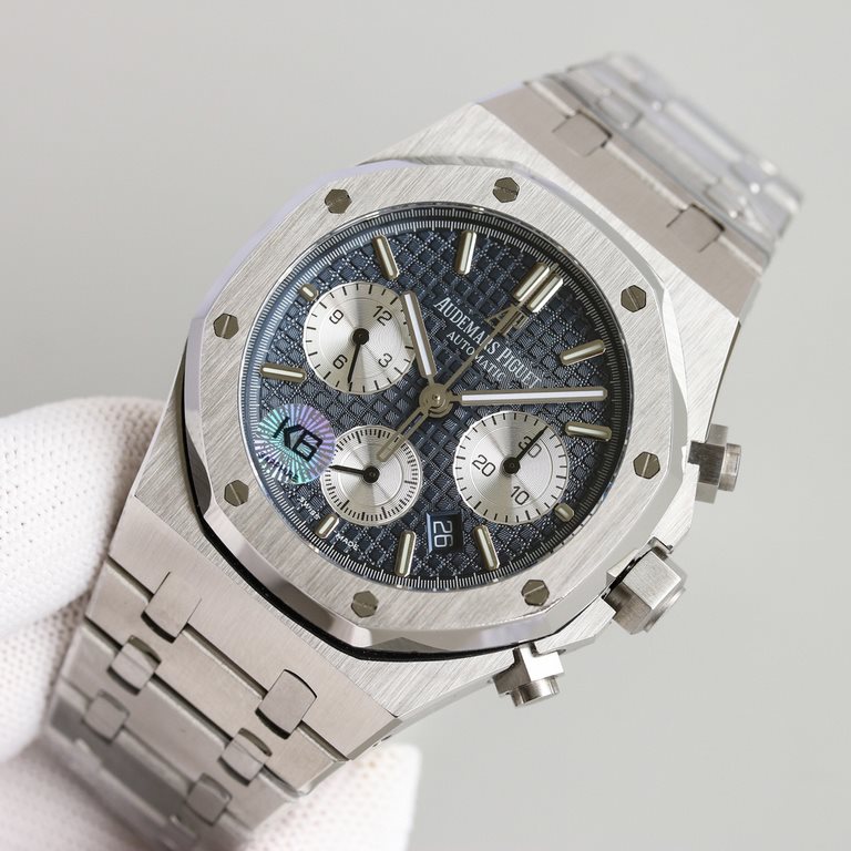 BF New APAudemars Piguet Royal Oak 26331OR chronograph, using the same authentic (6-letter position small seconds) 7750 chronograph movement, 316 steel case through brushed and partially polished and polished treatment, 