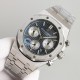 BF New APAudemars Piguet Royal Oak 26331OR chronograph, using the same authentic (6-letter position small seconds) 7750 chronograph movement, 316 steel case through brushed and partially polished and polished treatment, 