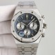 BF New APAudemars Piguet Royal Oak 26331OR chronograph, using the same authentic (6-letter position small seconds) 7750 chronograph movement, 316 steel case through brushed and partially polished and polished treatment, 