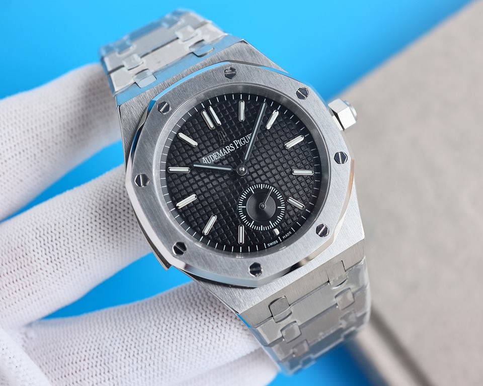 Audemars Piguet Royal Oak 1252 two and a half needle shock on the line, the achievement of the peak of the steel table - the interpretation of the strength of the reigning steel king! Genuine disassembled and molded, the