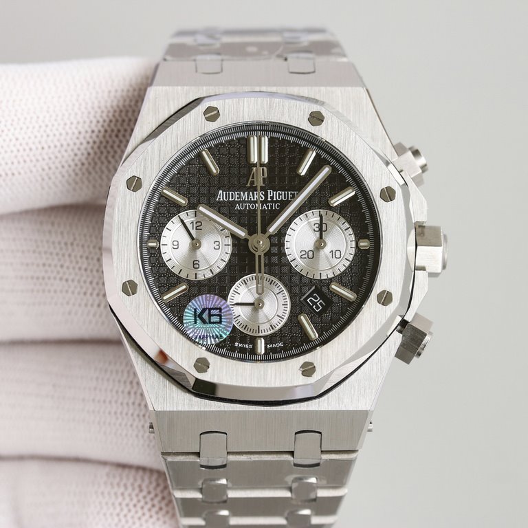 BF New APAudemars Piguet Royal Oak 26331OR chronograph, using the same authentic (6-letter position small seconds) 7750 chronograph movement, 316 steel case through brushed and partially polished and polished treatment, 