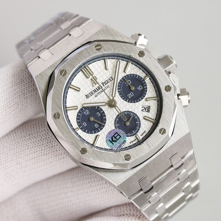 BF New APAudemars Piguet Royal Oak 26331OR chronograph, using the same authentic (6-letter position small seconds) 7750 chronograph movement, 316 steel case through brushed and partially polished and polished treatment, 