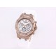 AP Women's! Royal Oak! Six-hand chronograph quartz movement! Sapphire scratch-resistant glass! Exquisite full diamond case cover! Imported rubber strap! New model on the market! The best of Audemars Piguet's women's clas