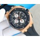 V2 version ceramic bezel   version     Audemars Piguet Royal Oak Offshore Limited Edition Multifunctional Chronograph Mechanical Watch V2 version upgraded calendar fonts, upgraded ceramic bezel, size 44MM17MM [bezel] bez