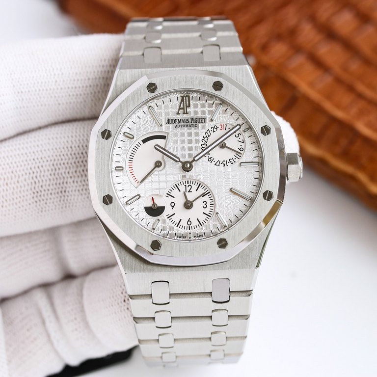 TWA and WF have teamed up to develop the AP Audemars Piguet Royal Oak.TWA's popular foreign toy finally has a replica antidote Dual Time AP Audemars Piguet Royal Oak 26120ST.OO.1220ST.01 Replica Caliber Cal.23292846 Auto