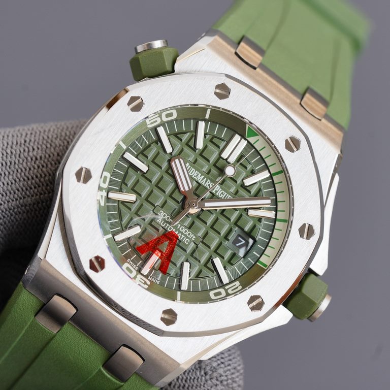 V2 version, upgraded activity head grain     Audemars Piguet Audemars Piguet 15710ST.OO.A002CA.01 Royal Oak Offshore Men's Mechanical Wristwatch Size 42MM14MM with replica   original Cal.3 1  2  0  automatic mechanical m