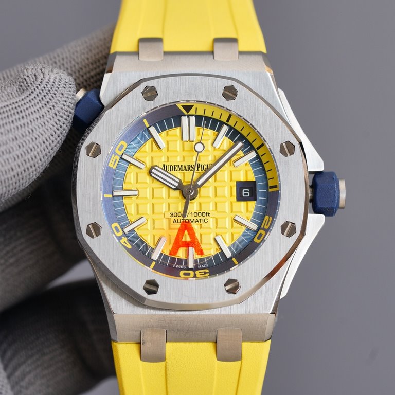 V2 version, upgraded activity head grain     Audemars Piguet Audemars Piguet 15710ST.OO.A002CA.01 Royal Oak Offshore Men's Mechanical Wristwatch Size 42MM14MM with replica   original Cal.3 1  2  0  automatic mechanical m